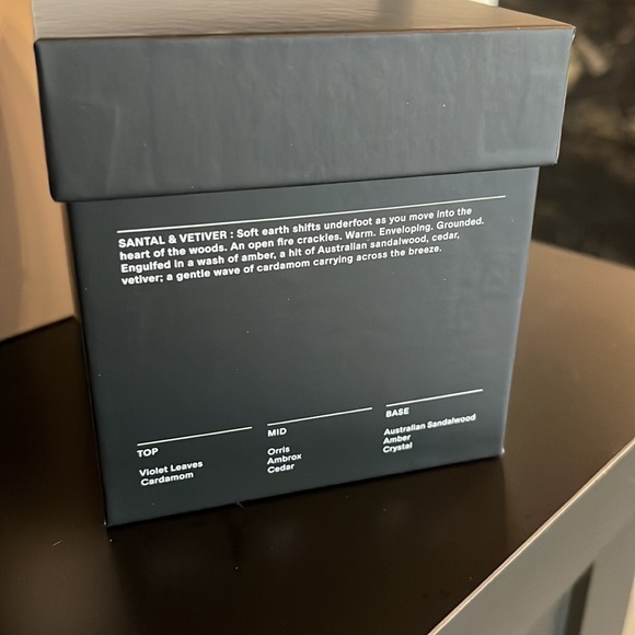 Salt + Stone Candle - Picture 3 of 5